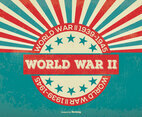Retro Style World War 2 Background