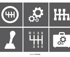Assorted Gear Box Icons