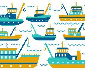 Free Tugboat Vector