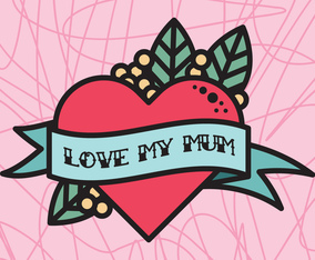 Love My Mum Tattoo