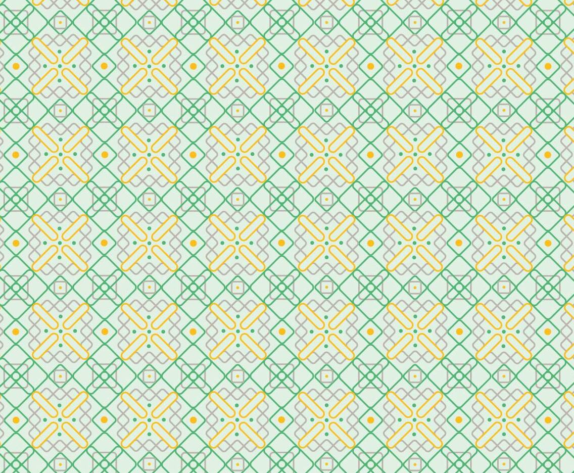 Outlined Decorative Pattern Background
