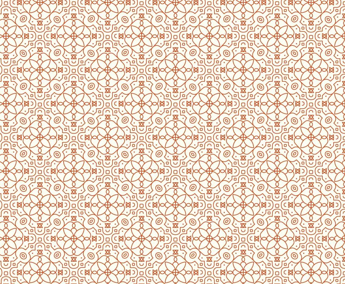 Decorative Outlined Pattern