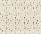 Pastel Flowers Pattern Background