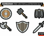 Barbarian Free Vector Pack Vol. 5
