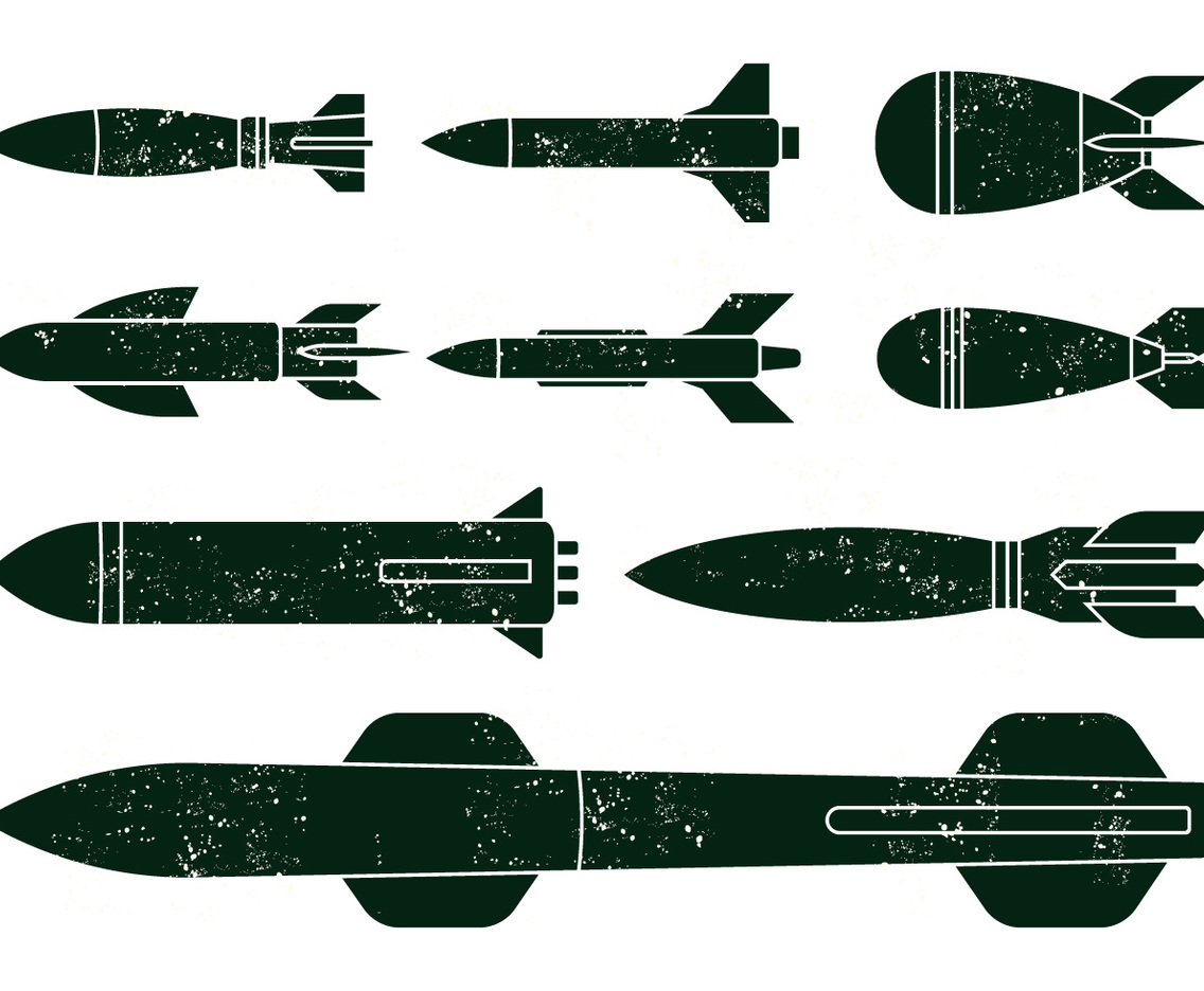 Free World War Missile Vectors