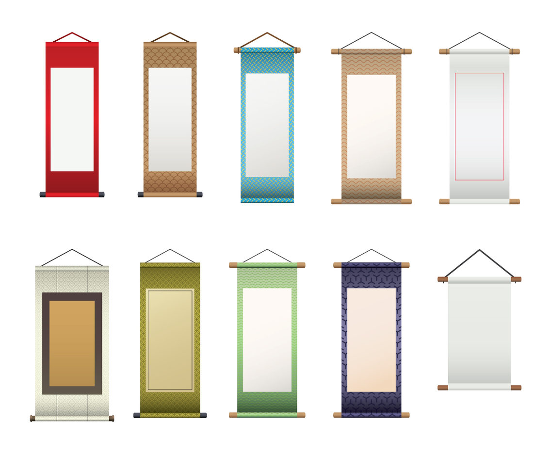 Free Kakemono Vectors