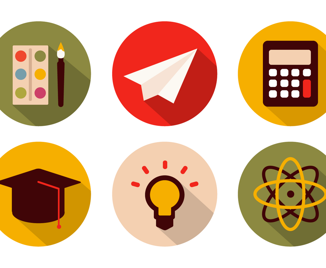 Free School Icons Vector