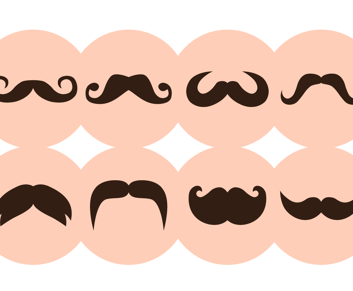 Free Mustache Vector