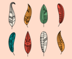 Free Hipster Feathers Vector