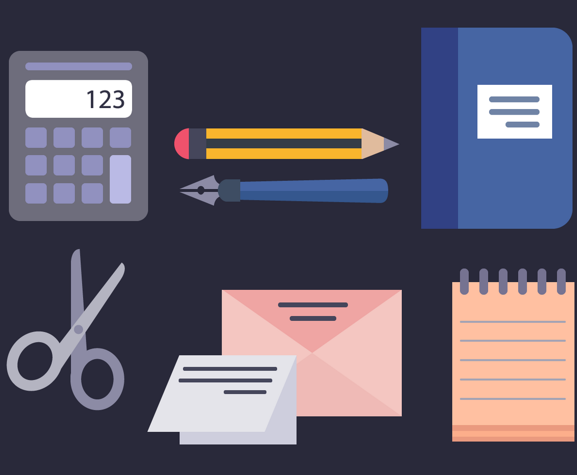 Free Office Elements Vector