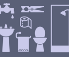 Free Bathroom Elements Vector