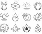 Water Icon Vector