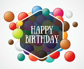 Smarties Birthday Card