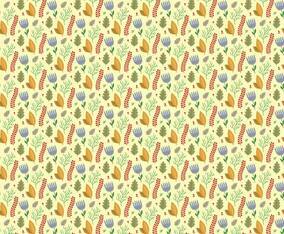Plants Flowers Pattern