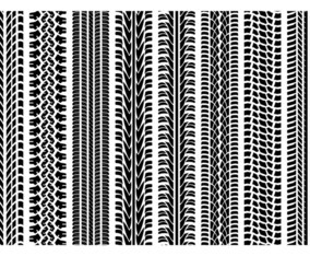 Tire Marks Vector Pack