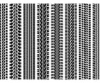 Tire Marks Vector Pack