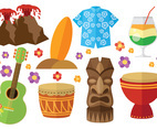 Free Hawaii Icons vector
