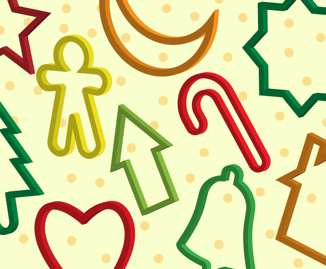 Free Cookie Cutter Vectors
