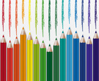 Free Colorful Pencils Vector