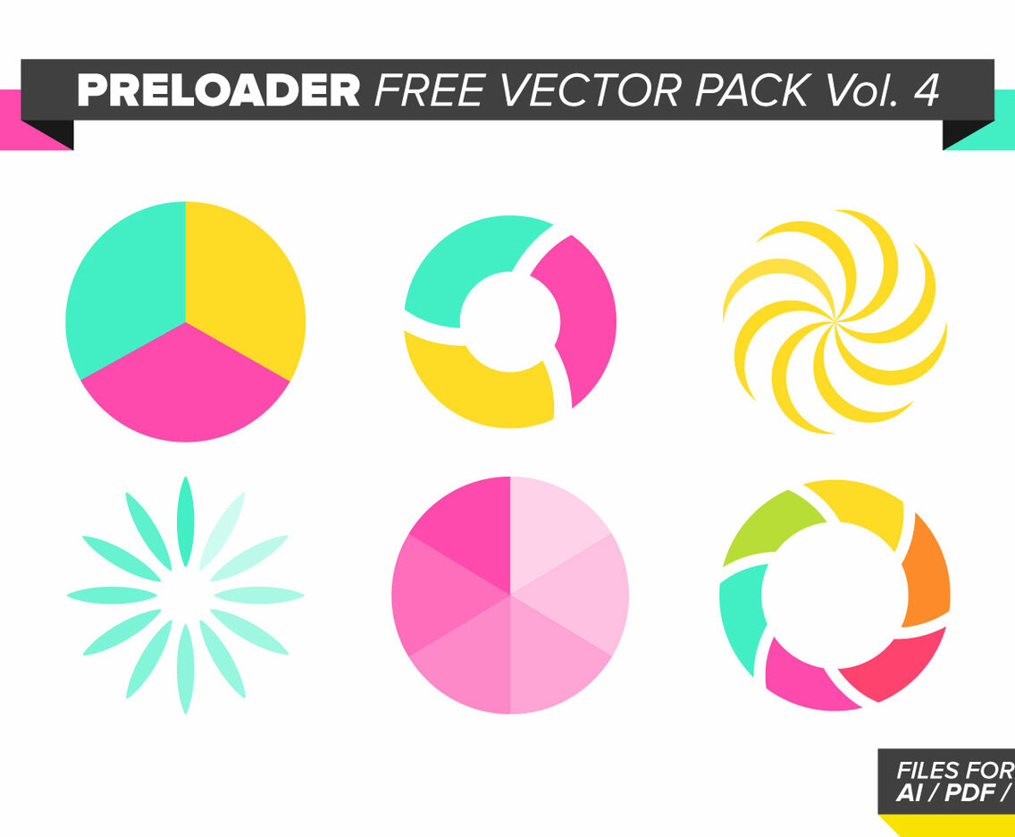 Preloader Free Vector Pack Vol. 4