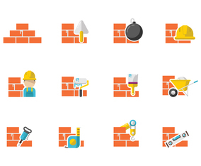 Free Bricklayer Vectors