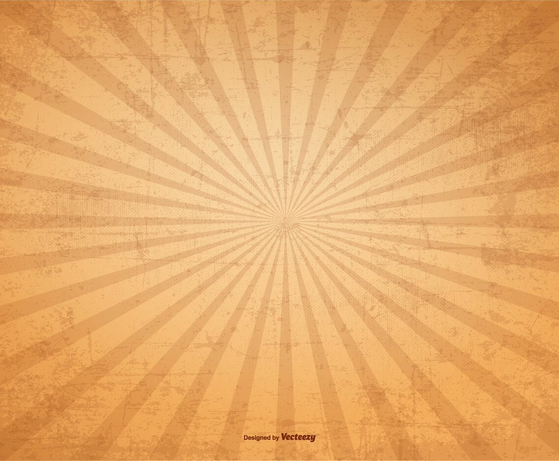 Sunburst Vector Grunge Background