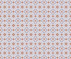 Mosaic Floral Pattern
