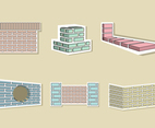 Brick Layer Illustration Vector