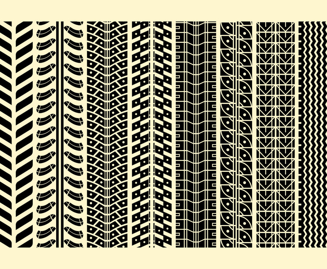 Free Tire Marks Vector