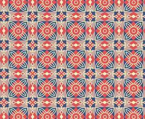 Geometric Tile Pattern Background