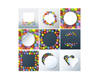 Free Smarties Background Vectors