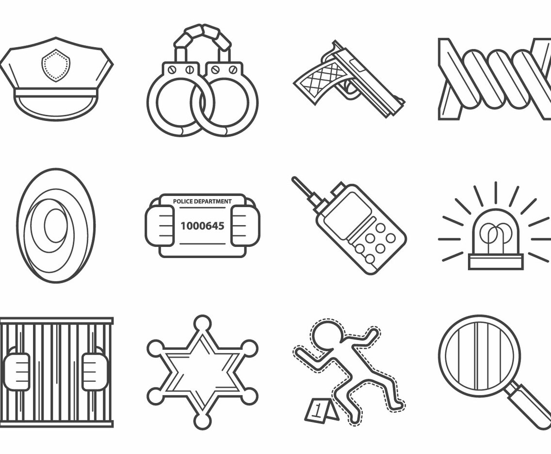 Crime And Law Vector Icon