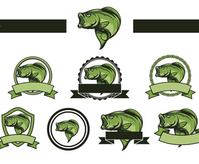 Free Bass Fish Vector