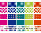 Assorted Illustrator Color and Pattern Swatches