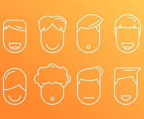 Free Hair Style Vector Graphic 1