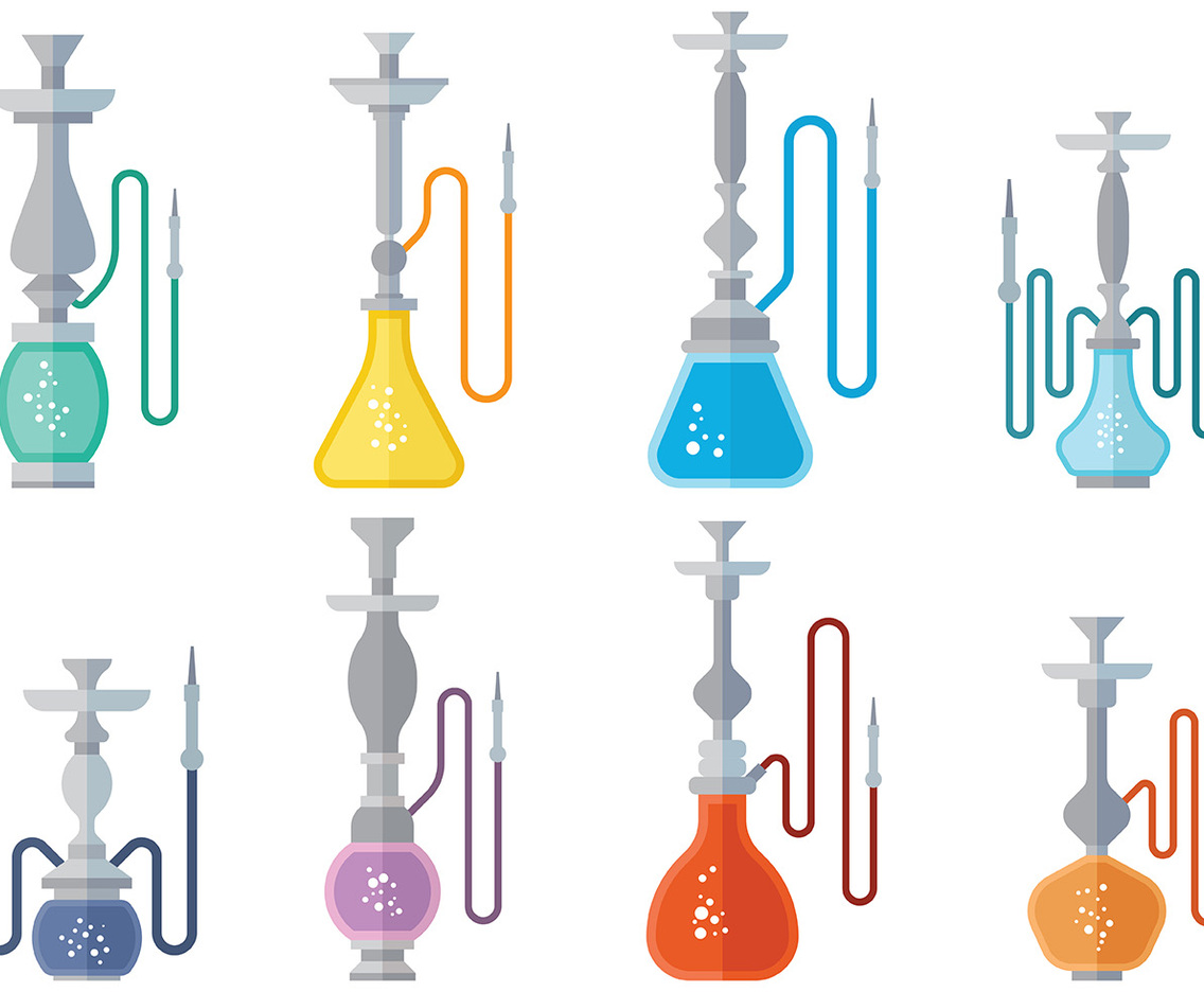 Free Nargile Icons Vector