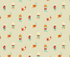 Character Colorful Pattern