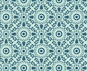 Floral Tiling Pattern