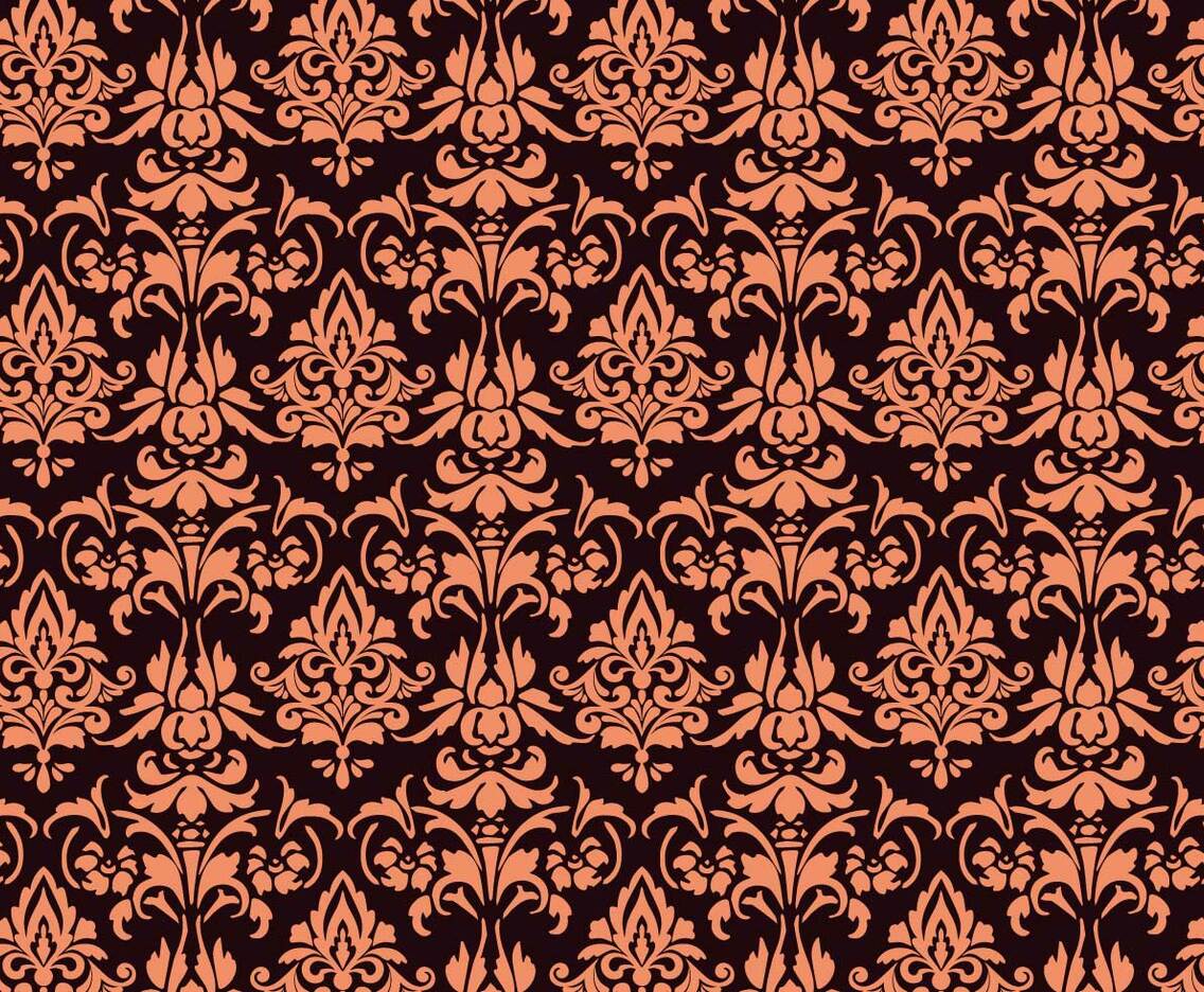 Floral Damask Pattern