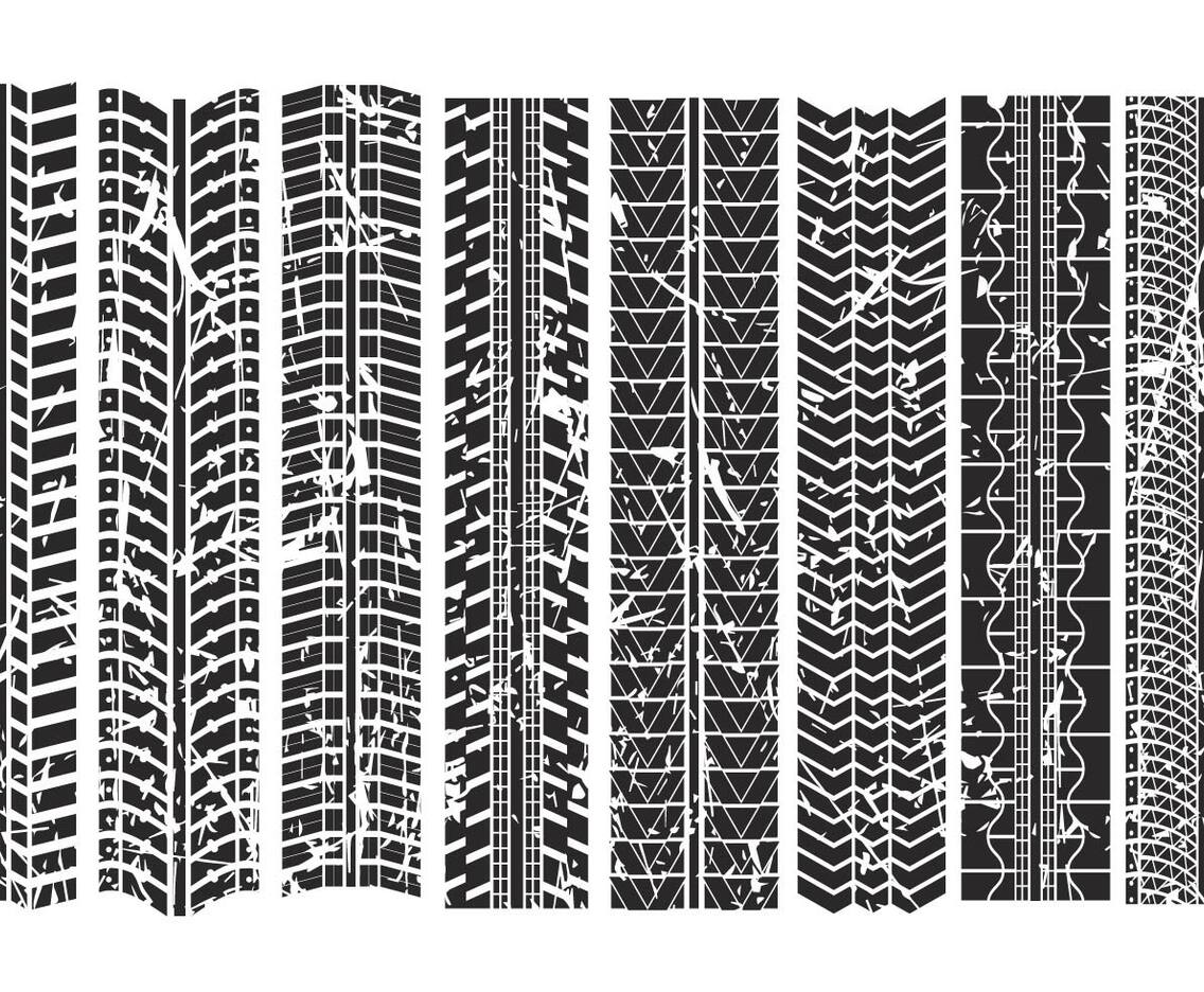 Free Tire Marks Vector