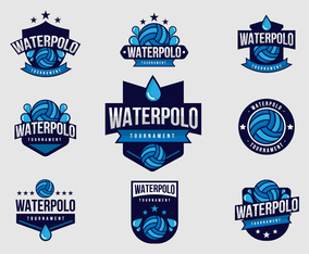 Free Water Polo Badges Vector