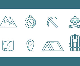 Free Mountaineer Vector Graphic 2