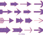 Sketchy Marker Pen Style Arrows