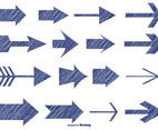 Sketchy Pen Style Arrows