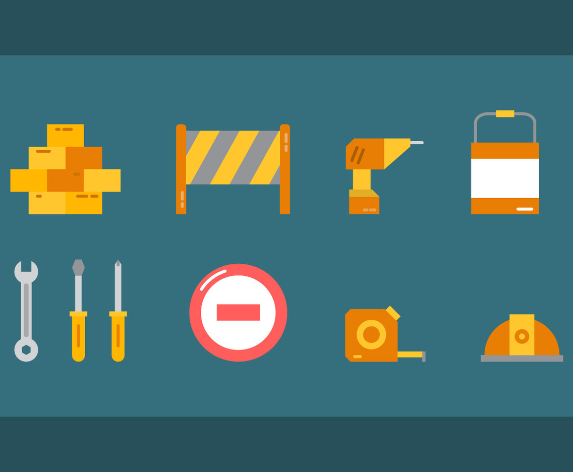 Free Building  Construction Vector Graphic 4