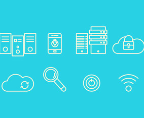 Free Server Rack Vector Graphic 3