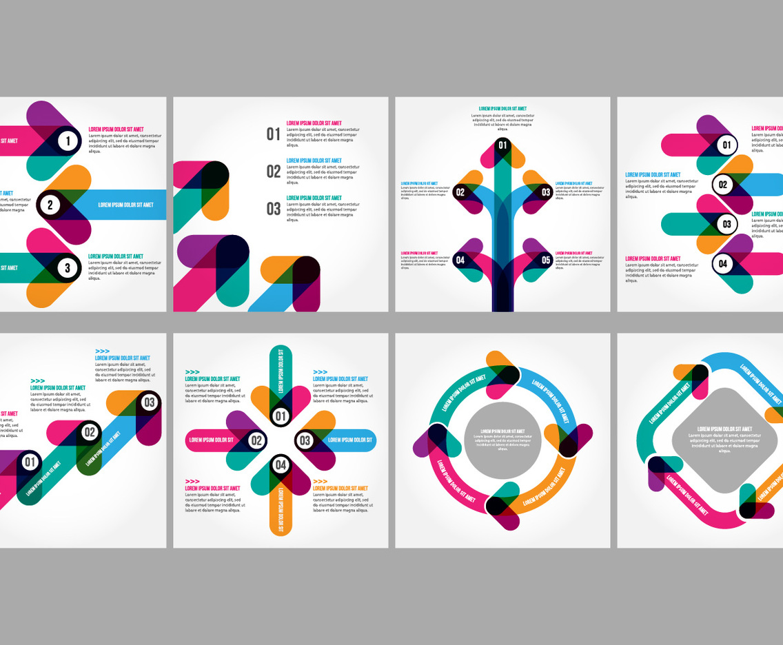 Free Flechas Arrow Infographic Vectors