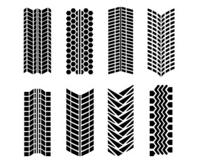 Tire Marks Vector Pack