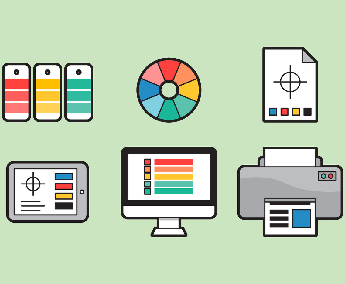 Free Color Swatches Vector Graphic 3