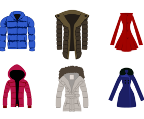Free Winter Coat Vector